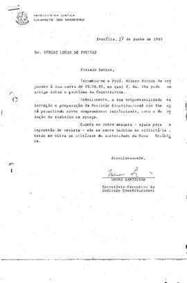 Resposta às sugestões e solicitações enviadas pela população em geral