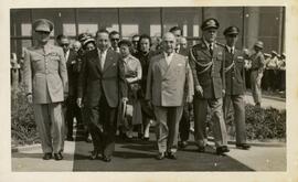 Getúlio Vargas e Manuel Odriá.