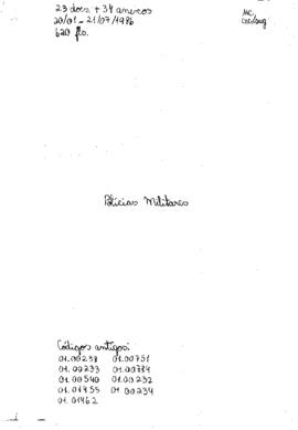 Entidades e Movimentos