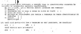 Documentos referentes às enquetes, pesquisas e aos eventos realizados pelo Centro Pró-Memória da ...