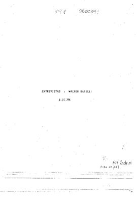 Documentos produzidos pelo Centro Pró-Memória junto aos membros da Comissão Provisória de Estudos...