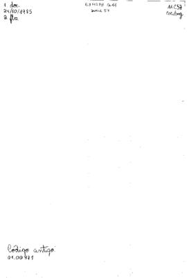 Documentos encaminhados pela população em geral