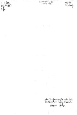 Documentos encaminhados pela população em geral