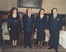 Encontro do Presidente José Sarney com o Presidente da Argentina Raúl Alfonsín.