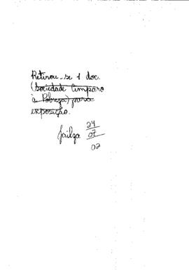 Entidades e Movimentos