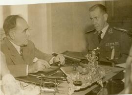 Getúlio Vargas e o General Pedro Cavalcanti.