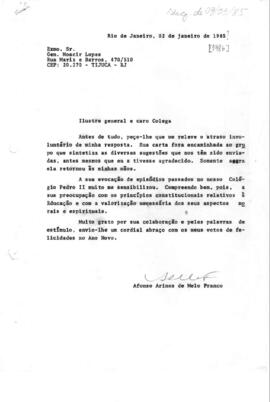 Resposta às sugestões e solicitações enviadas pela população em geral