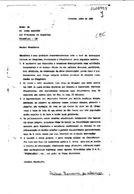 Documentos encaminhados pela população em geral